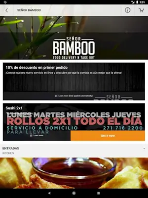 Señor Bamboo android App screenshot 2